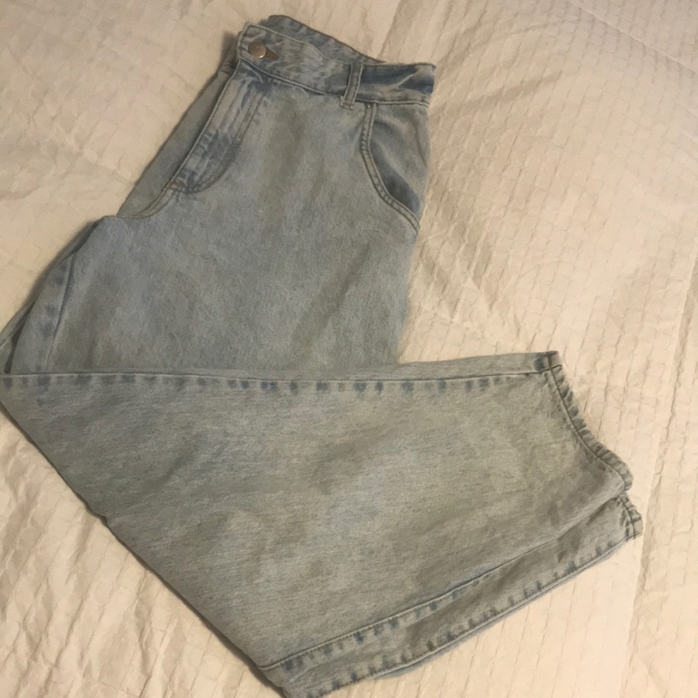 Denim light blue boyfriend jeans